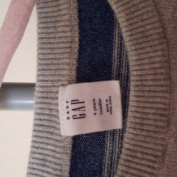 GAP Multicolored little girl sweater dress. - Picture 2 of 2